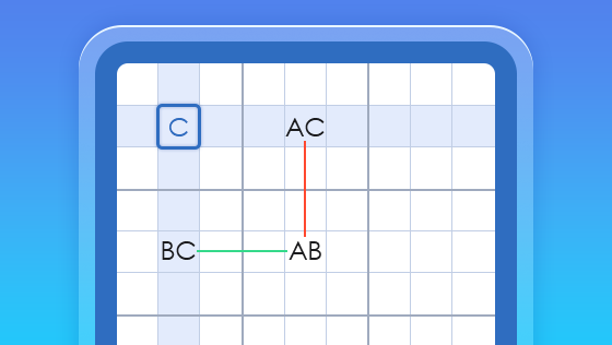 sudoku with letters and numbers